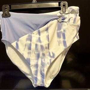 NWOT- CALIA Carrie Underwood high cut bikini bottom size Large